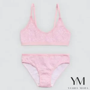 Conjunto interior juvenil top y braga