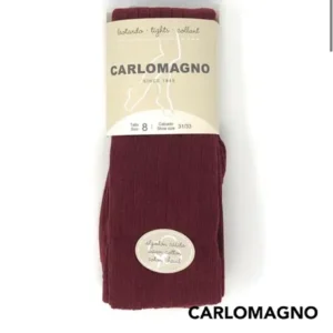 Leotardos Algodón Cálido Canalé Grana