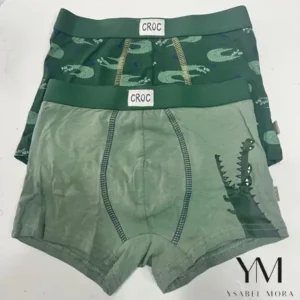 Pack bóxers infantiles algodón estampados