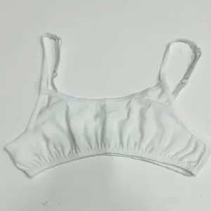 Top de algodón con tirante regulable Blanco