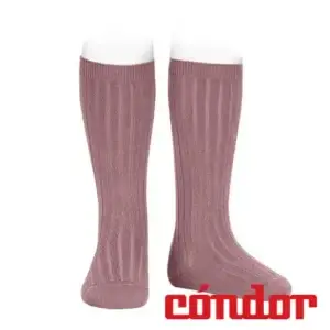 Calcetines altos básicos canalé IRIS