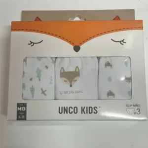 Pack 3 slips de algodón 100%