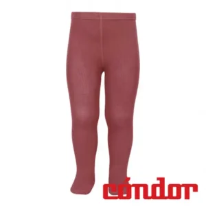 Leotardos básicos punto liso MARSALA