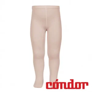 Leotardos básicos punto liso ROSA EMPOLVADO