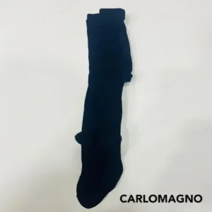 Leotardos Lisos Algodón con Borlas Marino