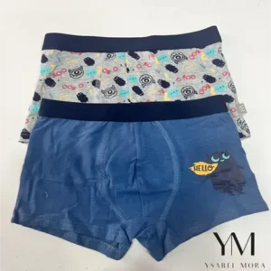 Pack bóxers infantiles algodón estampados