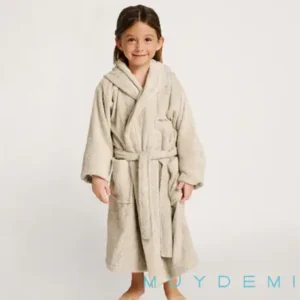 Albornoz infantil Beige