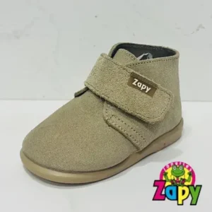Botas Unisex de Piel Serraje con Velcro