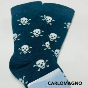 Calcetín Alto con Calaveras