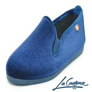 Zapatilla Terciopelo Azul