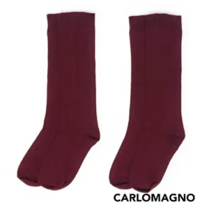 Pack 2 Pares Calcetines Altos Lisos