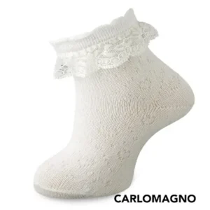 Calcetines Calados Hilo con Puntilla