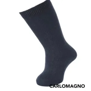 Calcetines altos lisos Marino