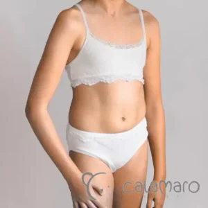 Muda comunión niña modelo Top ondita