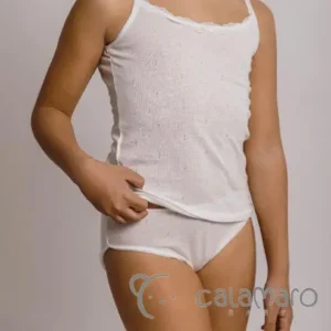 Muda comunión niña modelo trébol