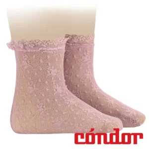 Souquet ceremonia blonda con puntilla