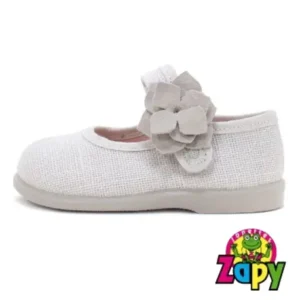 Merceditas de Lino con Velcro
