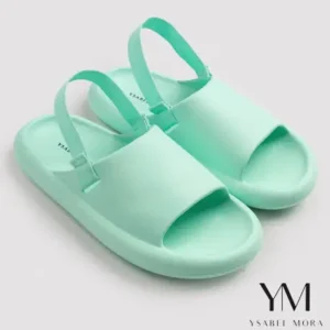 Chanclas infantiles verde